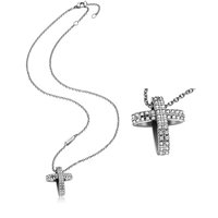 Collana Breil Donna Charming Cros in Acciaio Cristallo TJ1463 - TJ1463